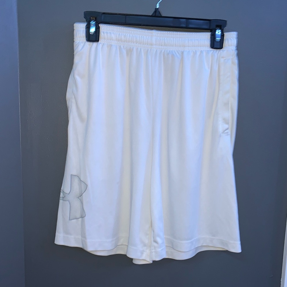 White Under Armor Shorts